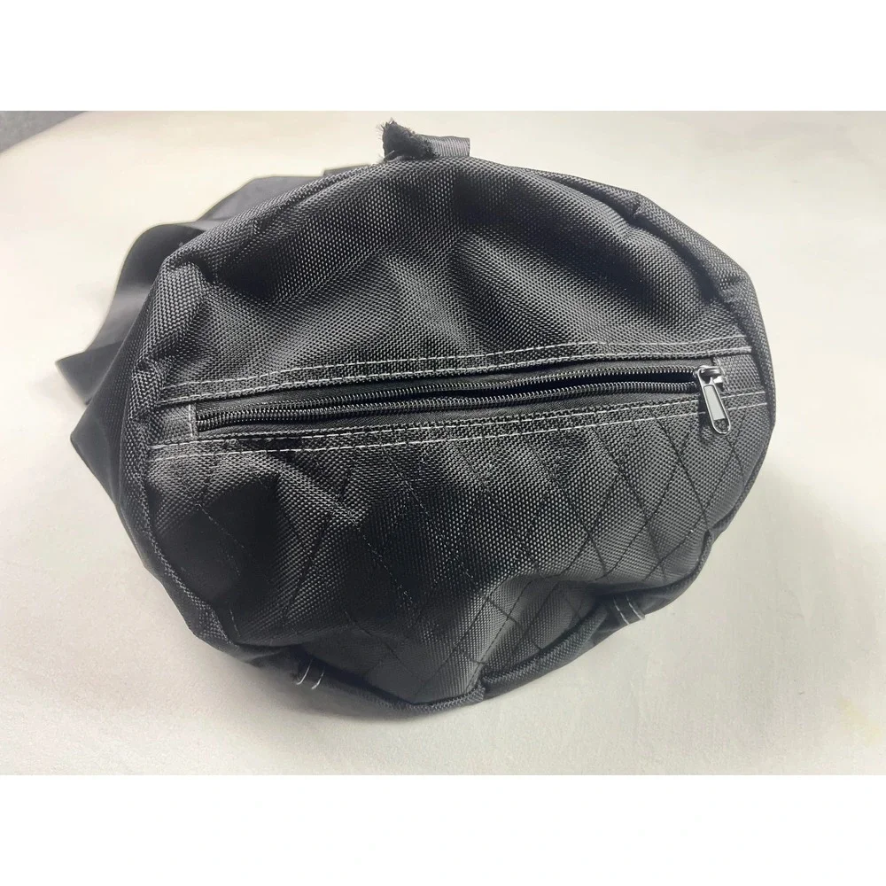 Mercedes-Benz Black Ballistic Nylon Duffel Bag Travel Gym Weekender Carryon